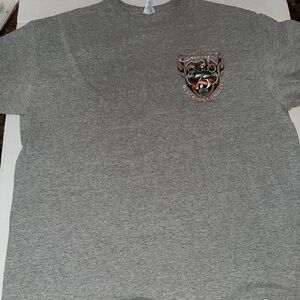 Sturgis 75th Anniversary 2015 Black Hills Rally Size 2XL T-Shirt Gray EUC